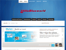 Tablet Screenshot of little-blue-world.org